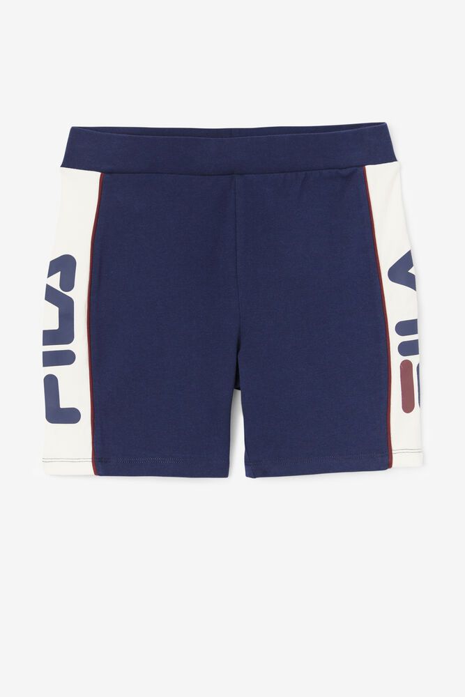 Fila Shorts Dame Mørkeblå Davina Bike SDM-456389